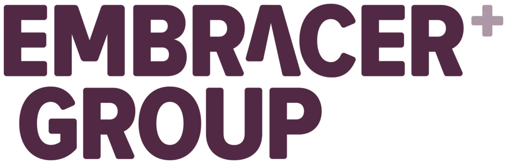 Embracer Group logotype.