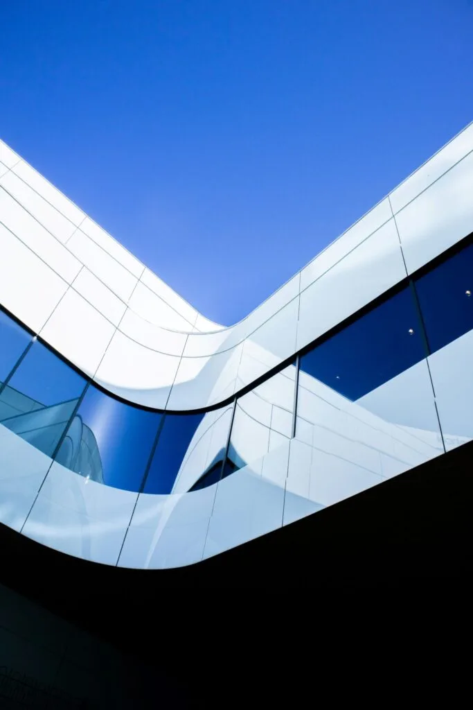 Exterior of Campus Umeå, where Futuregames Umeå is located. 