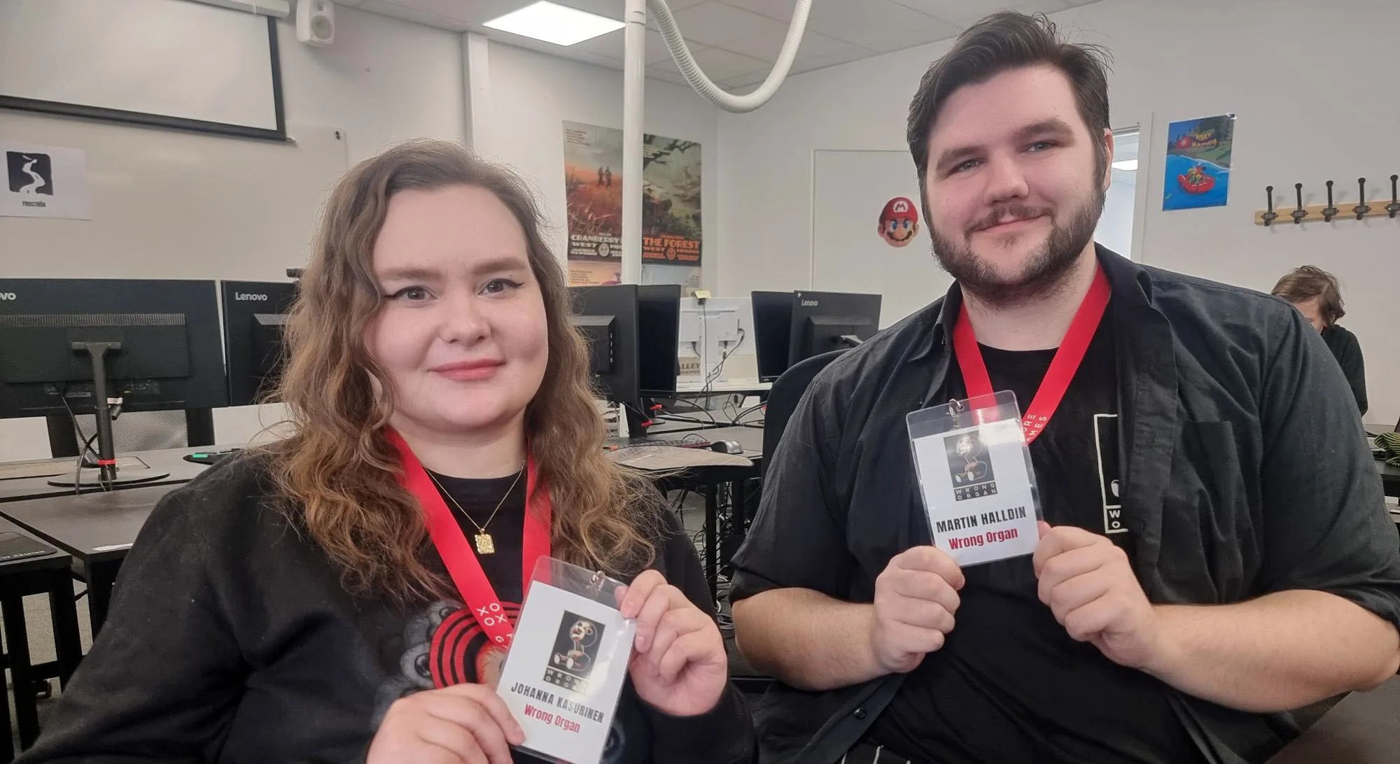 Johanna Kassurinen and Martin Halldin, Wrong Organ at TING VI.