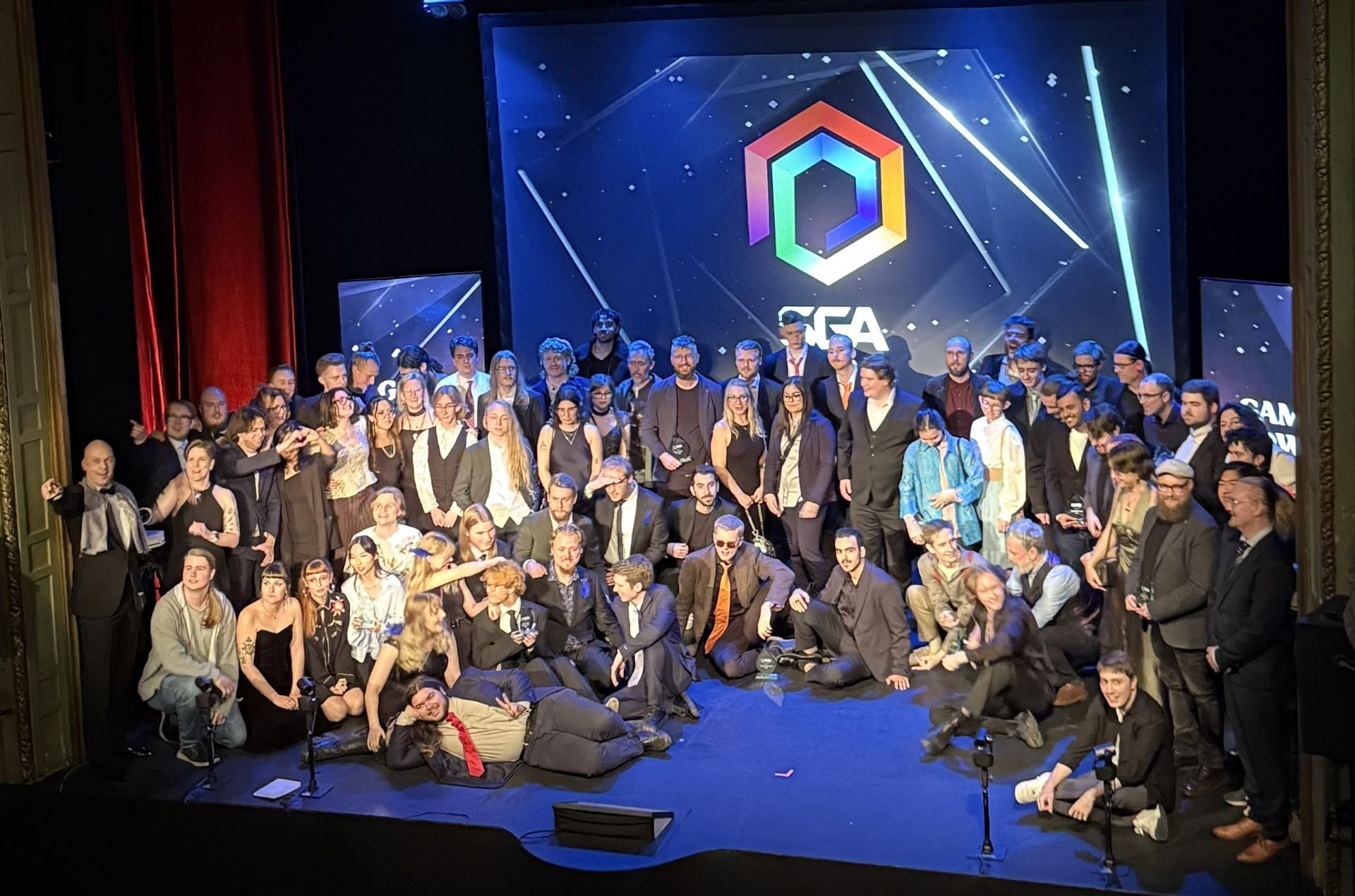 SGA 2025- futuregames students win gamers choice